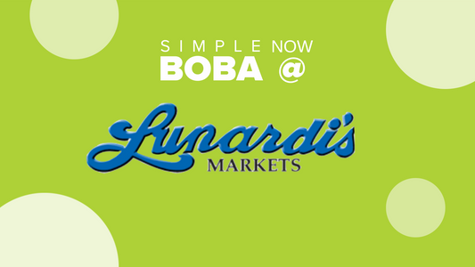 Simple Boba Available at All Lunardi's Markets!