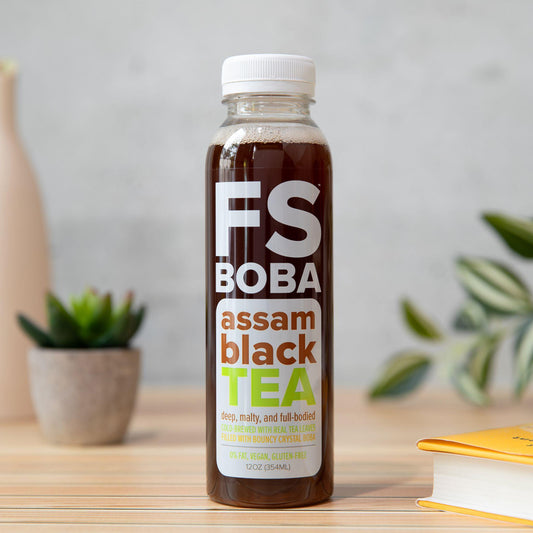 OG Assam Black Tea + Crystal Boba