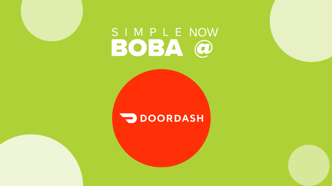 Simple Boba Available On DoorDash!